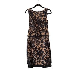 Eva Franco Vaughn Dress in Iris Sequin Size 8 NWT Sample